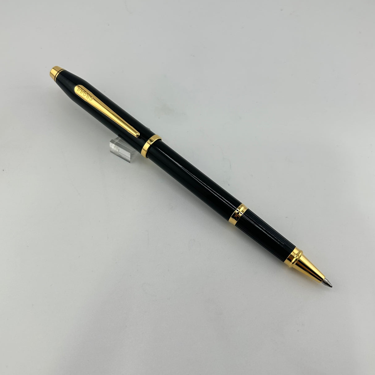 Century ll Classic  Black gold trim - Roller Ball