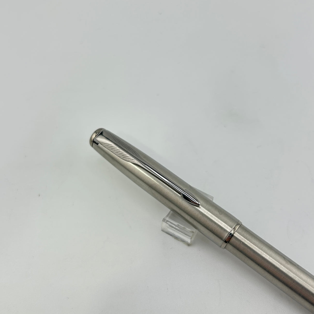 Parker Sonnet brushed stainless steel  Set - Ballpoint Pen and Mechanical pencil