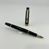 Montblanc Meisterstück Classique 144 Black gold trim - Fountain Pen