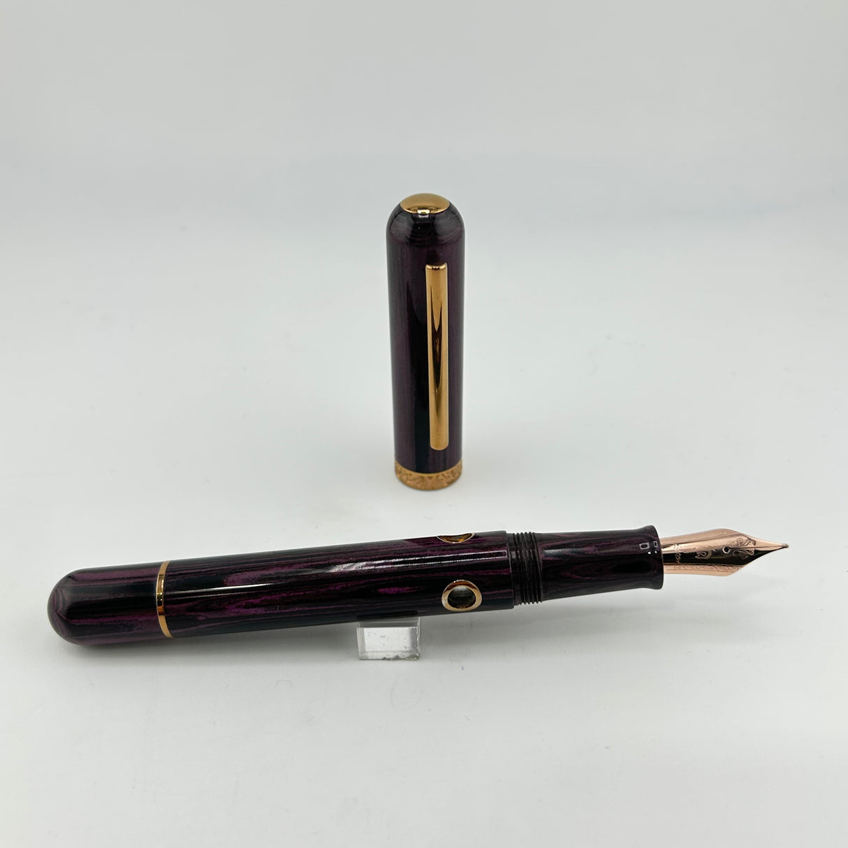 Nahvalur Nautilus Stylophora Berry - Fountain Pen