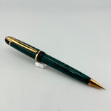 Waterman Phileas Green Marble Set - Roller Ball and Mechanical Pencil