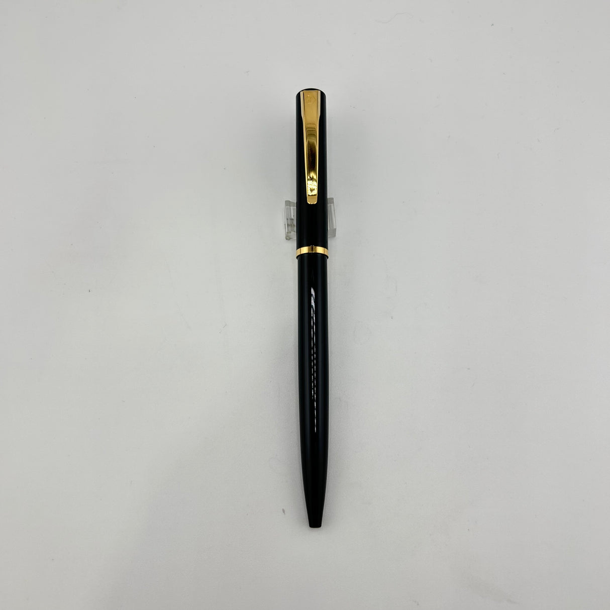Waterman Pen Hemisphere Black Lacquer Set - 2 Ballpoint Pen