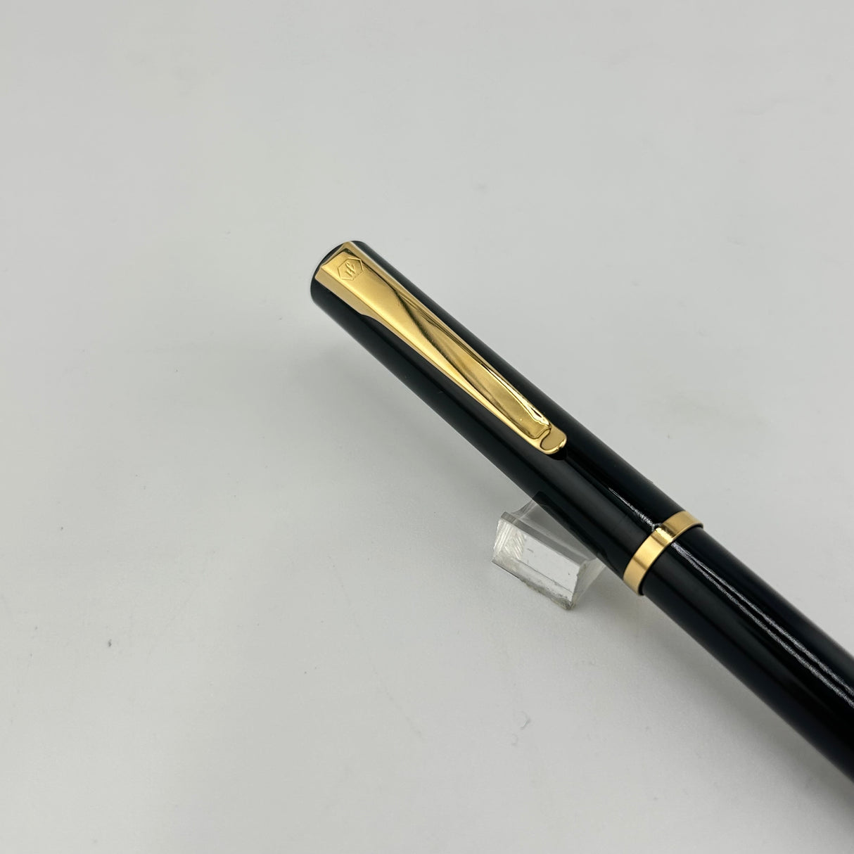 Waterman Pen Hemisphere Black Lacquer Set - 2 Ballpoint Pen