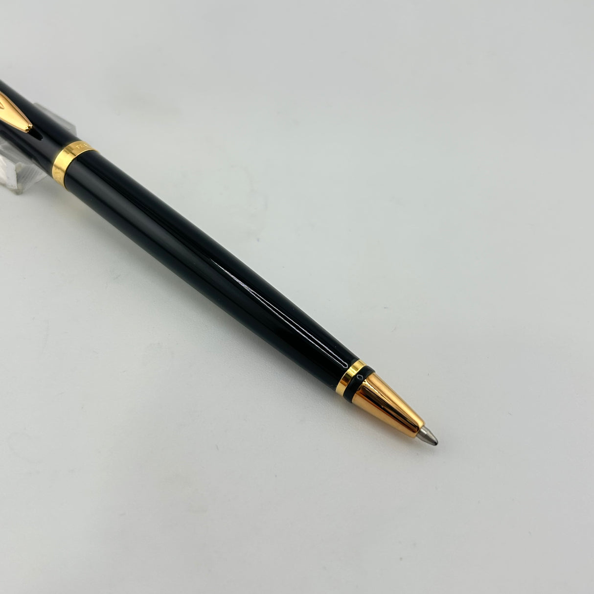 Waterman Pen Hemisphere Black Lacquer Set - 2 Ballpoint Pen