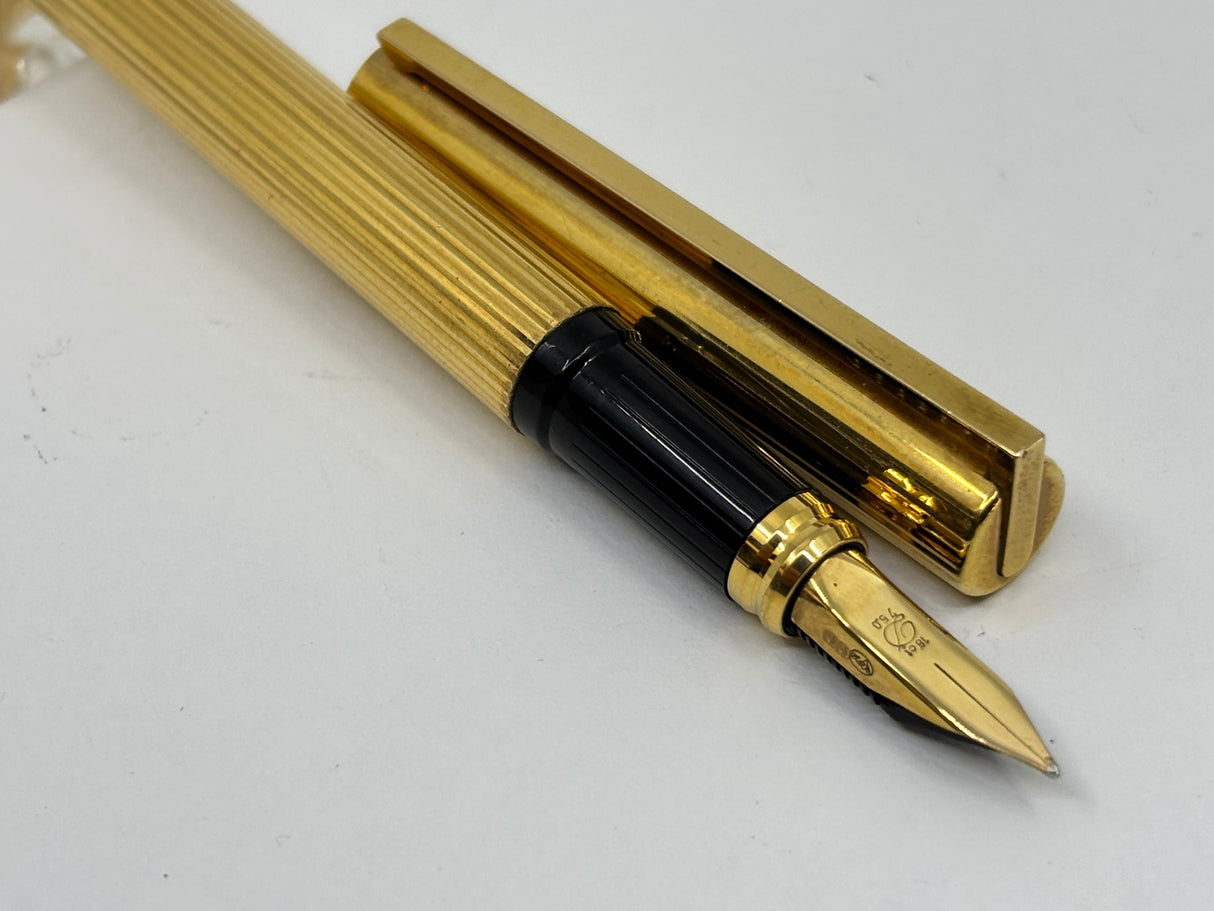 ST Dupont Paris Classic Full Gold Plated - Fountain Pen