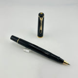 Pelikan R200 and K200 Black Set - Ballpoint Pen and Roller Ball