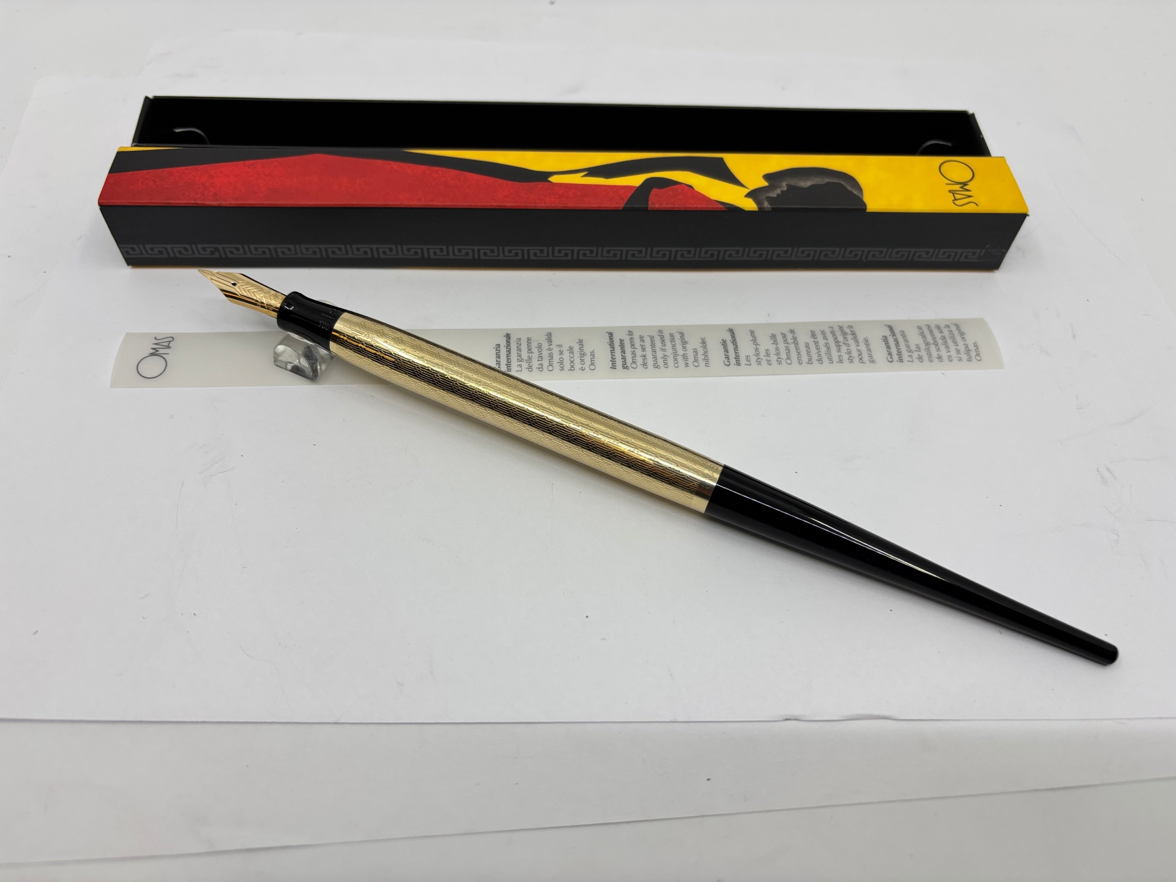 Omas wonderful Desk Pen limited edition of 100 with original box