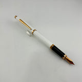 Century ll Pearlescent White Lacquer - Fountain Pen