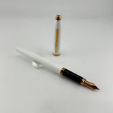 Century ll Pearlescent White Lacquer - Fountain Pen