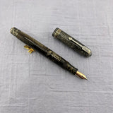 Parker Vacumatic Lock Down Silver Gray Pearl standard size   - Fountain Pen