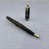 Parker Vacumatic Standard, Brown , Split Arrow Diamond clip   - Fountain Pen
