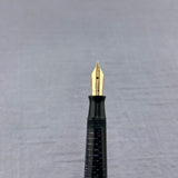 Parker Vacumatic Standard, Azure Blue, Blue Arrow Diamond clip   - Fountain Pen