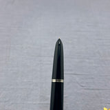 Parker 51 Navy blue chrome Cap - Blue diamond clip Vacumatic filling system - Fountain Pen