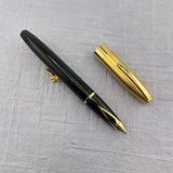 Sheaffer PFM black / gold matte cap comes with the original box - Fountain Pen