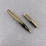 Sheaffer Diamond Sovereign (real diamond on clip) Imperial Set 14K gold filled  - New old stock -  Fountain Pen and Ball Pen