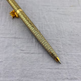 Sheaffer Diamond Sovereign (real diamond on clip) Imperial Set 14K gold filled  - New old stock -  Fountain Pen and Ball Pen