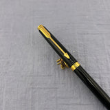 parker 75 set black lacquer gold trim - Original box - New old stock !  - Fountain pen and Ball pen