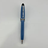 Aurora Ipsilon light blue silver trim - Ballpoint Pen