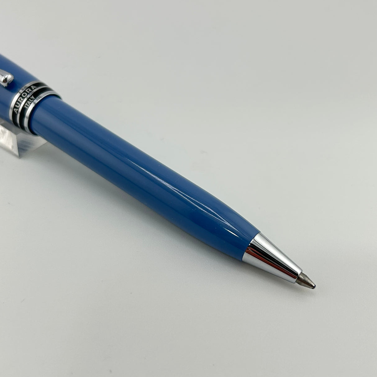 Aurora Ipsilon light blue silver trim - Ballpoint Pen