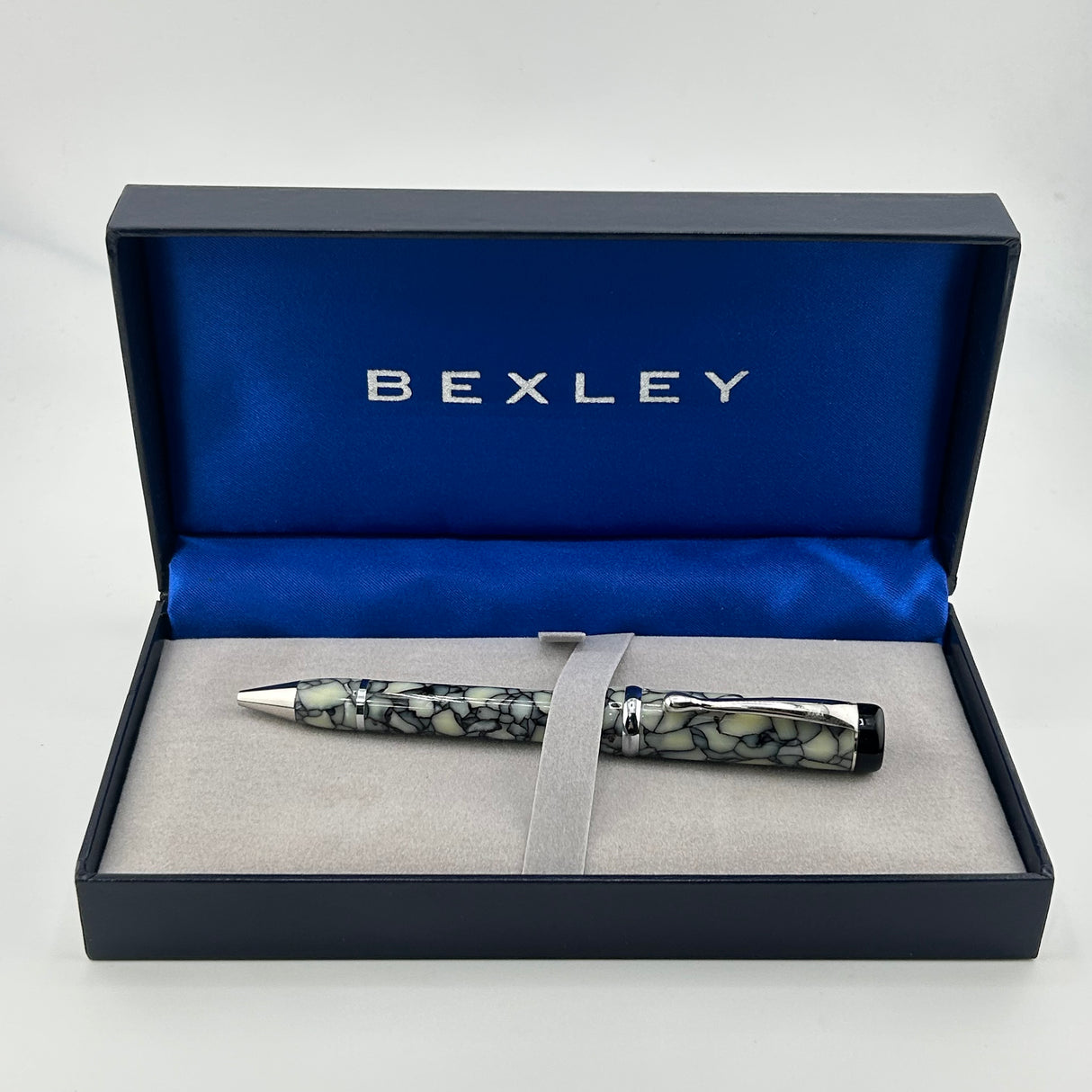 Bexley Flat top Cracked Ice  - Ball Pen