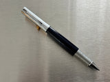 Rotring Data Initial Navy Blue / Chorme cap  - Roller Ball