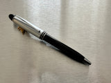 Aurora Ipsilon Black silver matte Cap - Ball Pen
