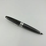 Diplomat Aero Stripes Black - Ball Pen