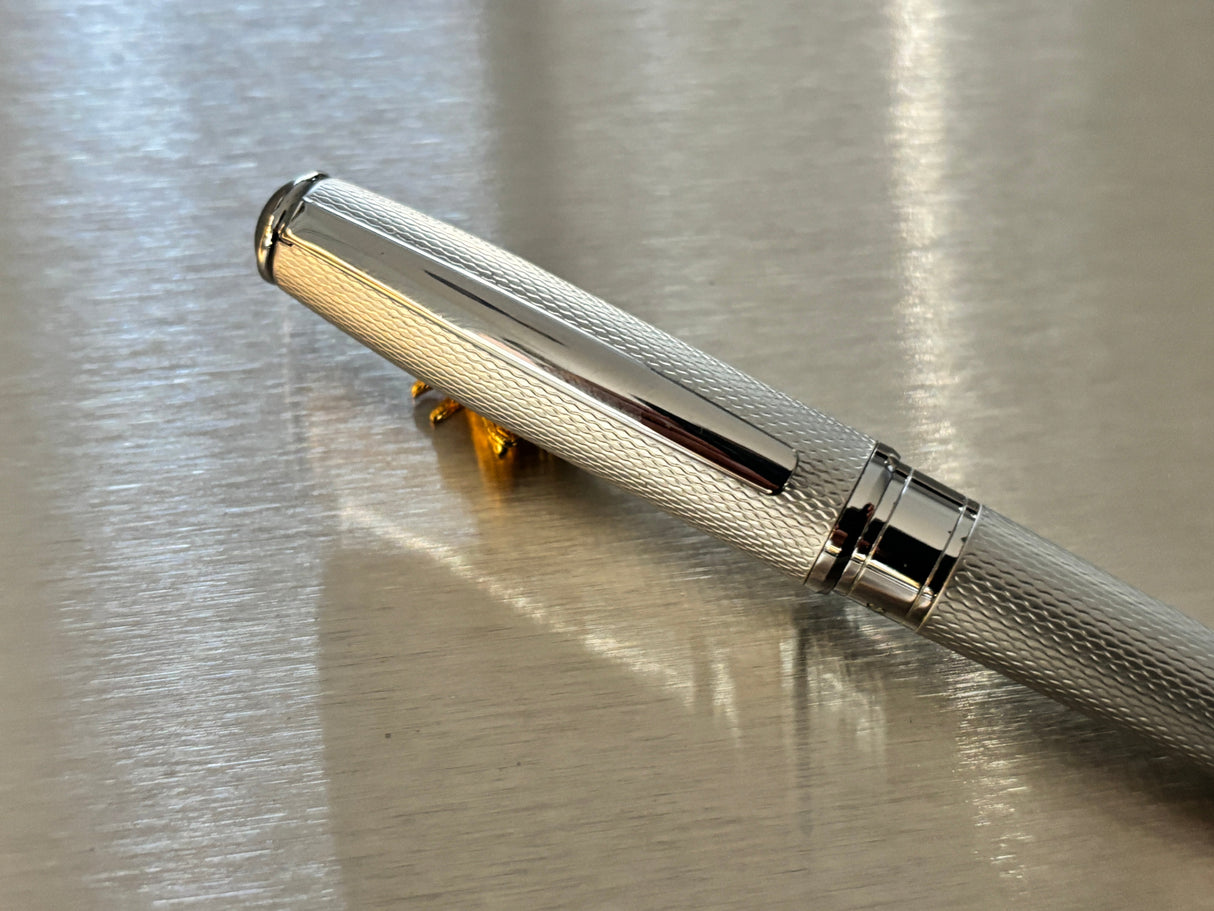 Hugo Boss Full Chrome Chased  - Ball Pen