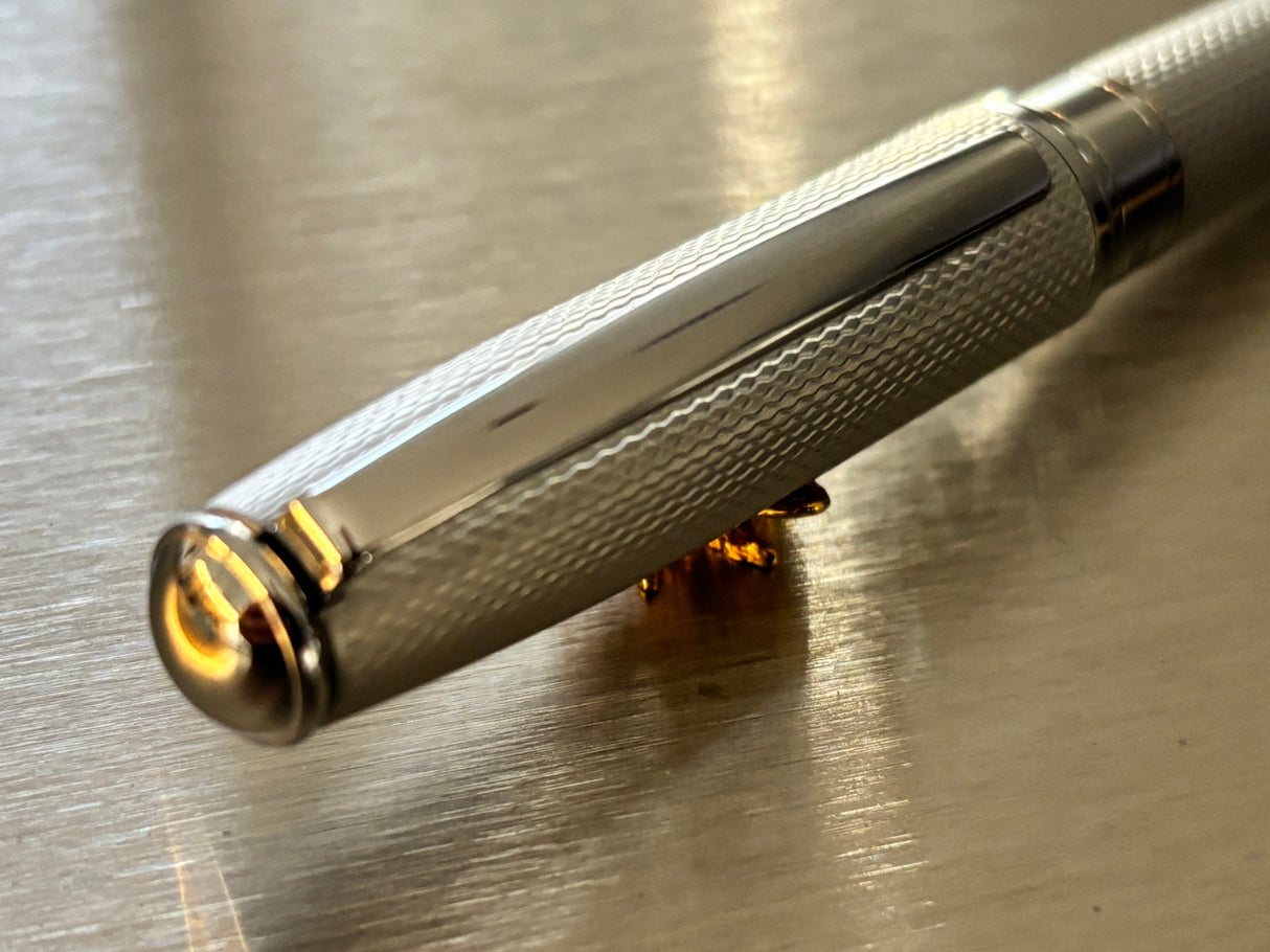 Hugo Boss Full Chrome Chased  - Ball Pen