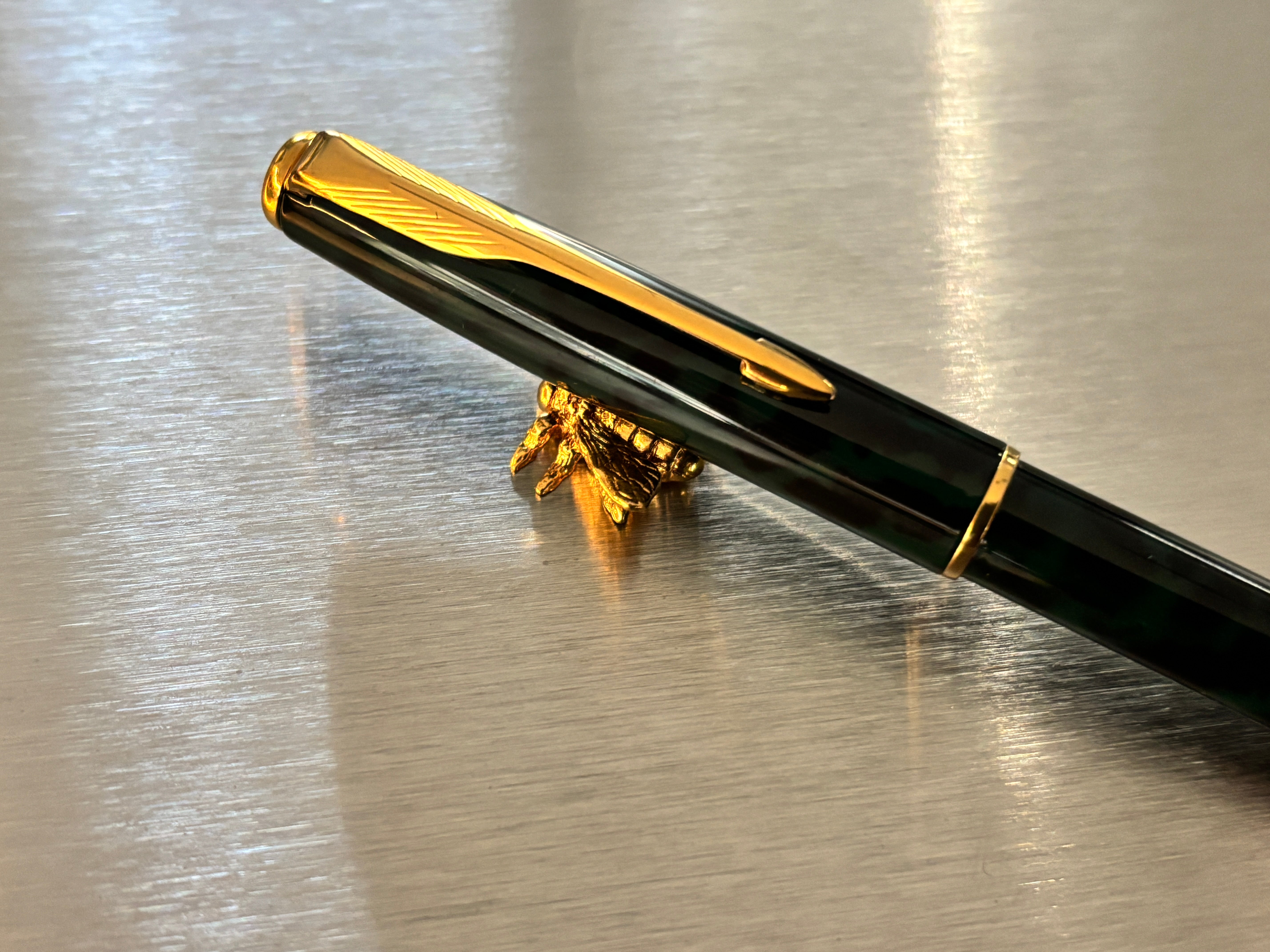 Parker Sonnet Green Marble - Ball Pen – Fountain Pen Hospital