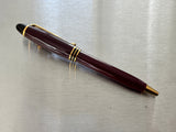 Aurora Ipsilon Burgundy Gold trim - Ball Pen