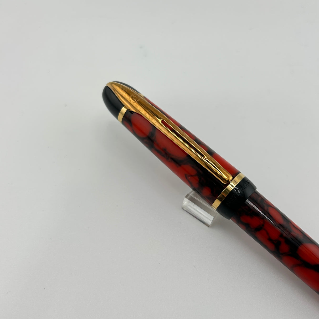 Waterman Phileas Red and Black Marble - Ballpoint Pen