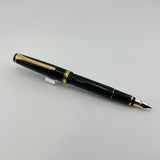 Namiki Black  Falcon nib Gold trim  - Fountain Pen