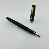 Namiki Black  Falcon nib Gold trim  - Fountain Pen