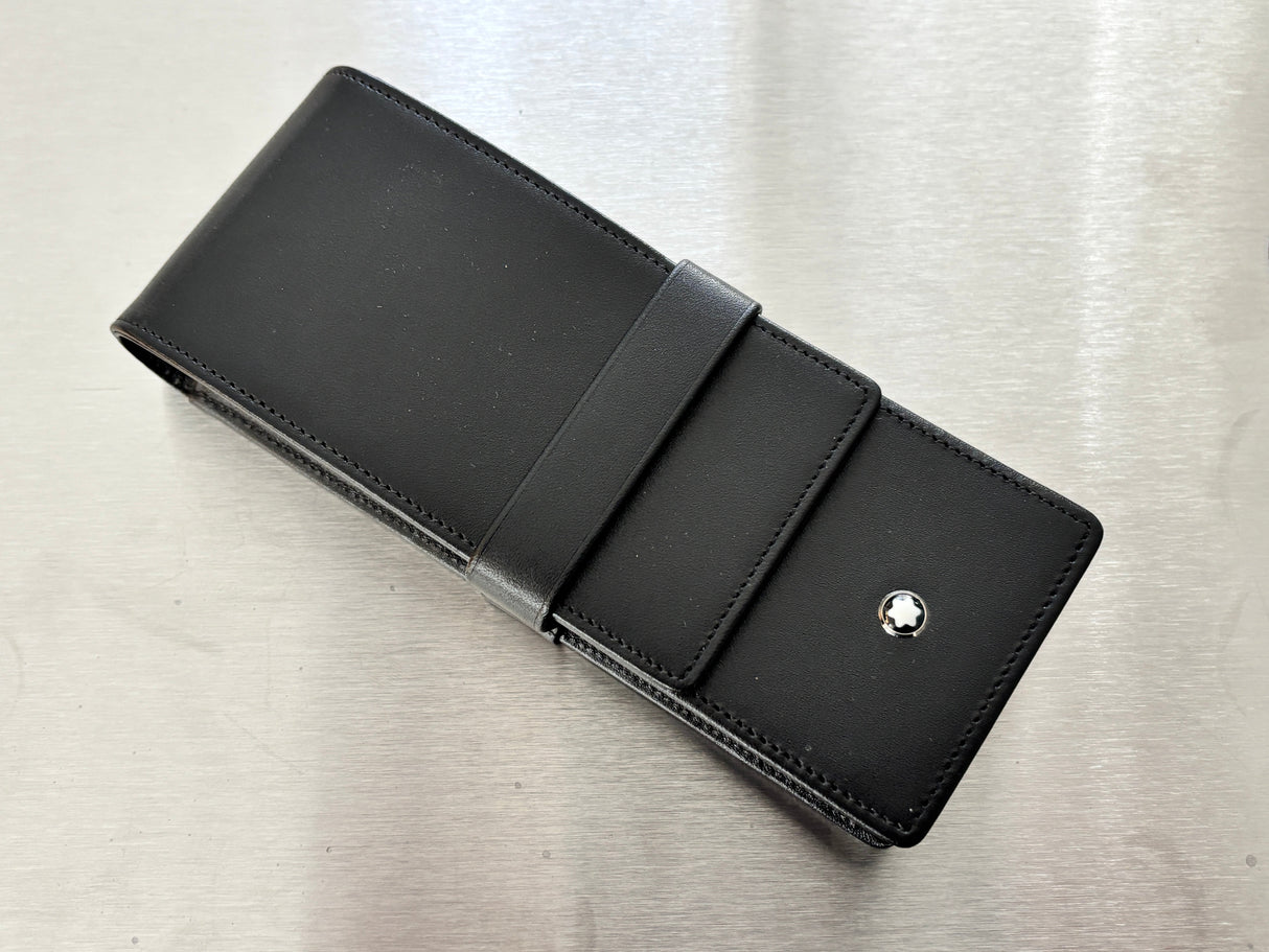 Montblanc Pen Pouch for three Pen - Superb quality 100% leather