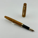 Wooden Sailor Precious Briar  14K gold nib H-F CIRCA 1995  - Fountain Pen