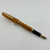 Wooden Sailor Precious Briar  14K gold nib H-F CIRCA 1995  - Fountain Pen
