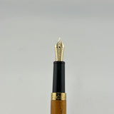 Wooden Sailor Precious Briar  14K gold nib H-F CIRCA 1995  - Fountain Pen