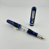 Jimmy's pick - Conklin Word Gauge Nozac Blue Mozaic 14K gold nib - Fountain Pen