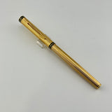 Jimmy's pick - Waterman Exclusive Gold Plated Grain Guilloche design 18K gold nib Large  - Fountain Pen