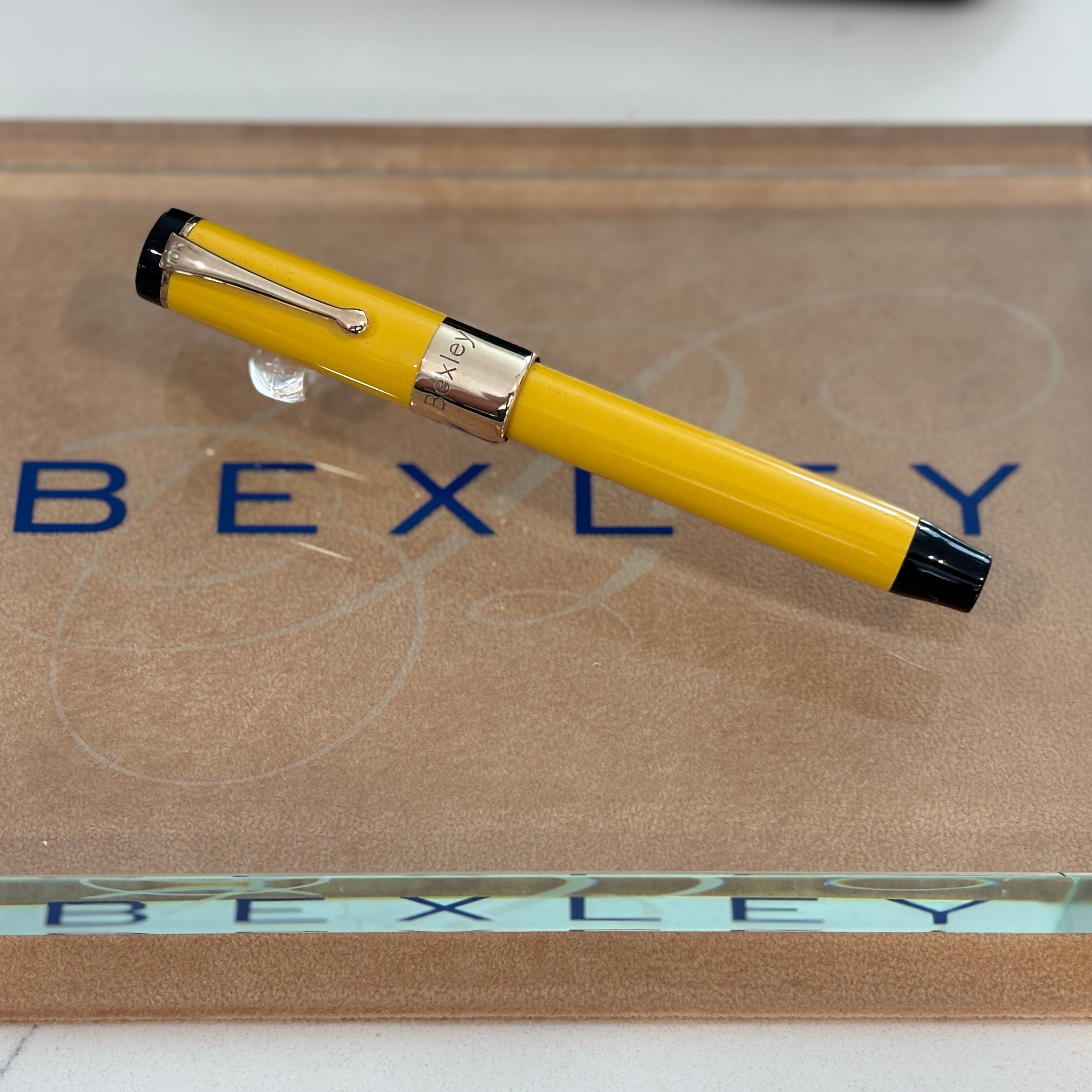 Bexley Deluxe Original 1993 Yellow Mandarin – Fountain Pen Hospital