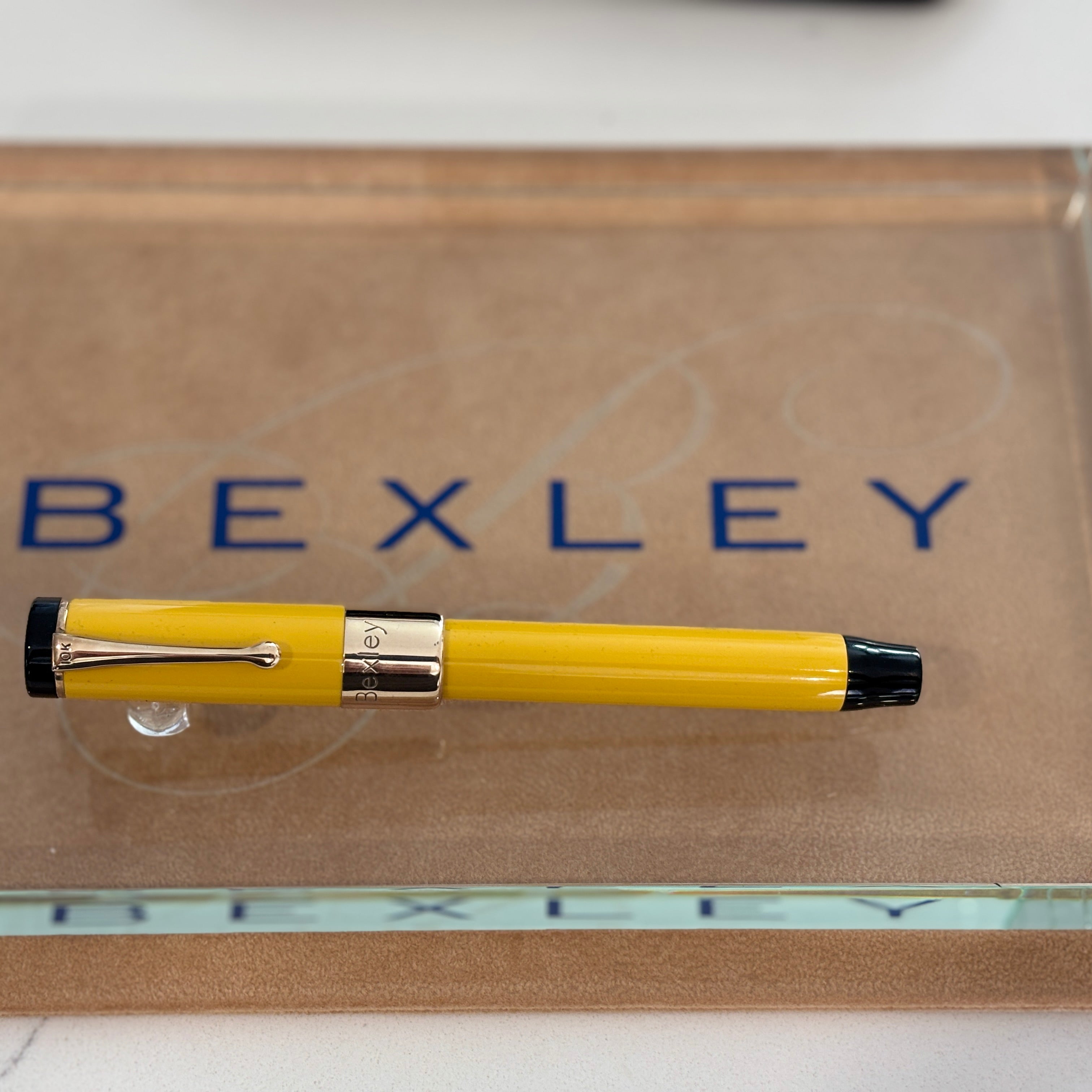 Bexley Deluxe Original 1993 Yellow Mandarin – Fountain Pen Hospital