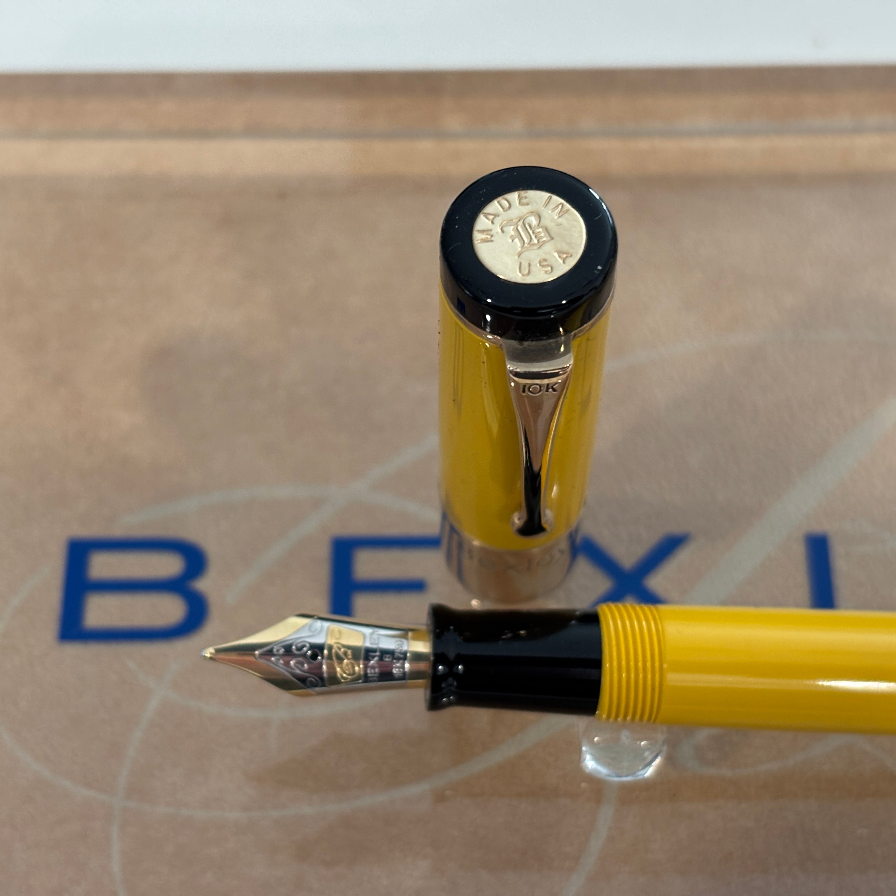 Bexley Deluxe Original 1993 Yellow Mandarin – Fountain Pen Hospital