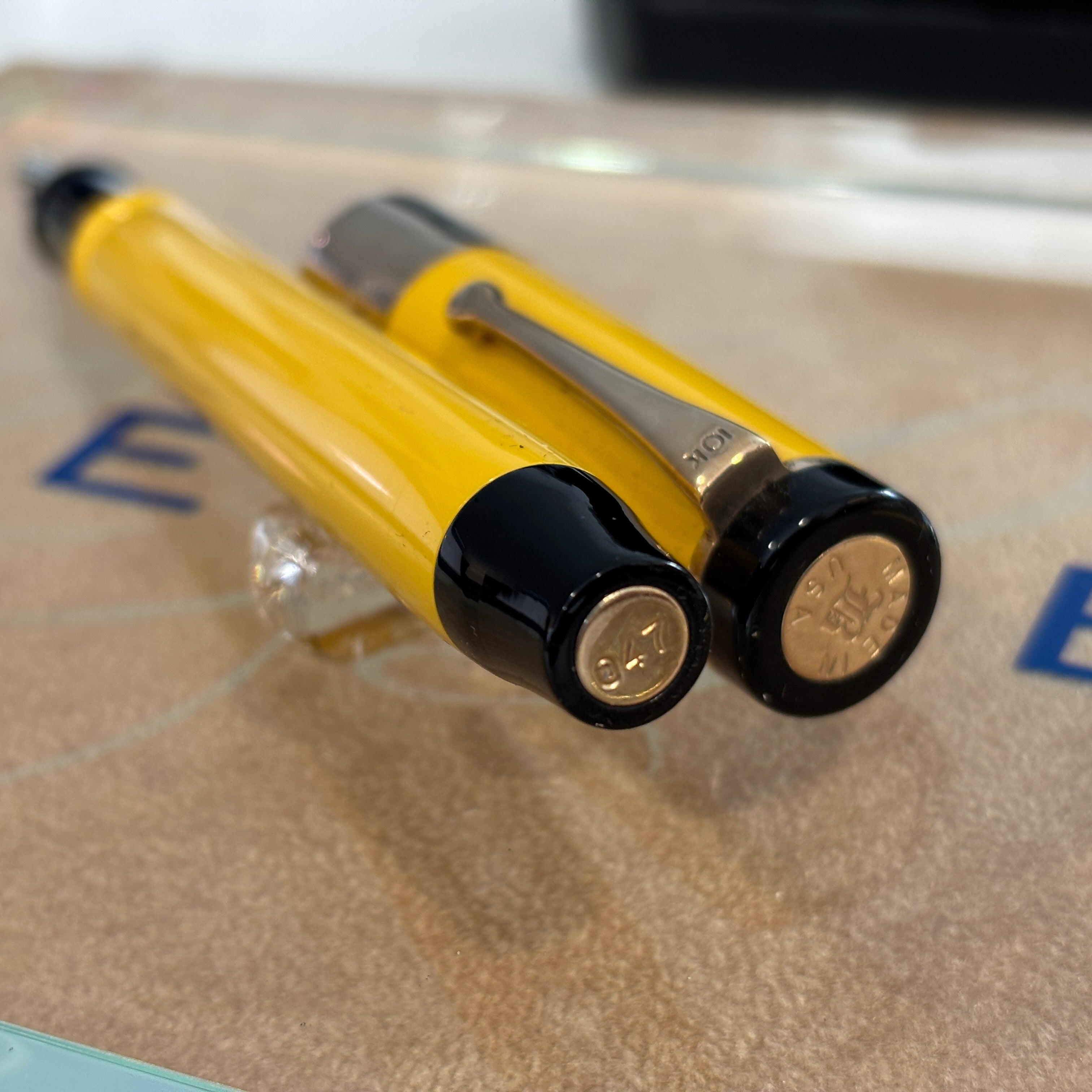 Bexley Deluxe Original 1993 Yellow Mandarin – Fountain Pen Hospital