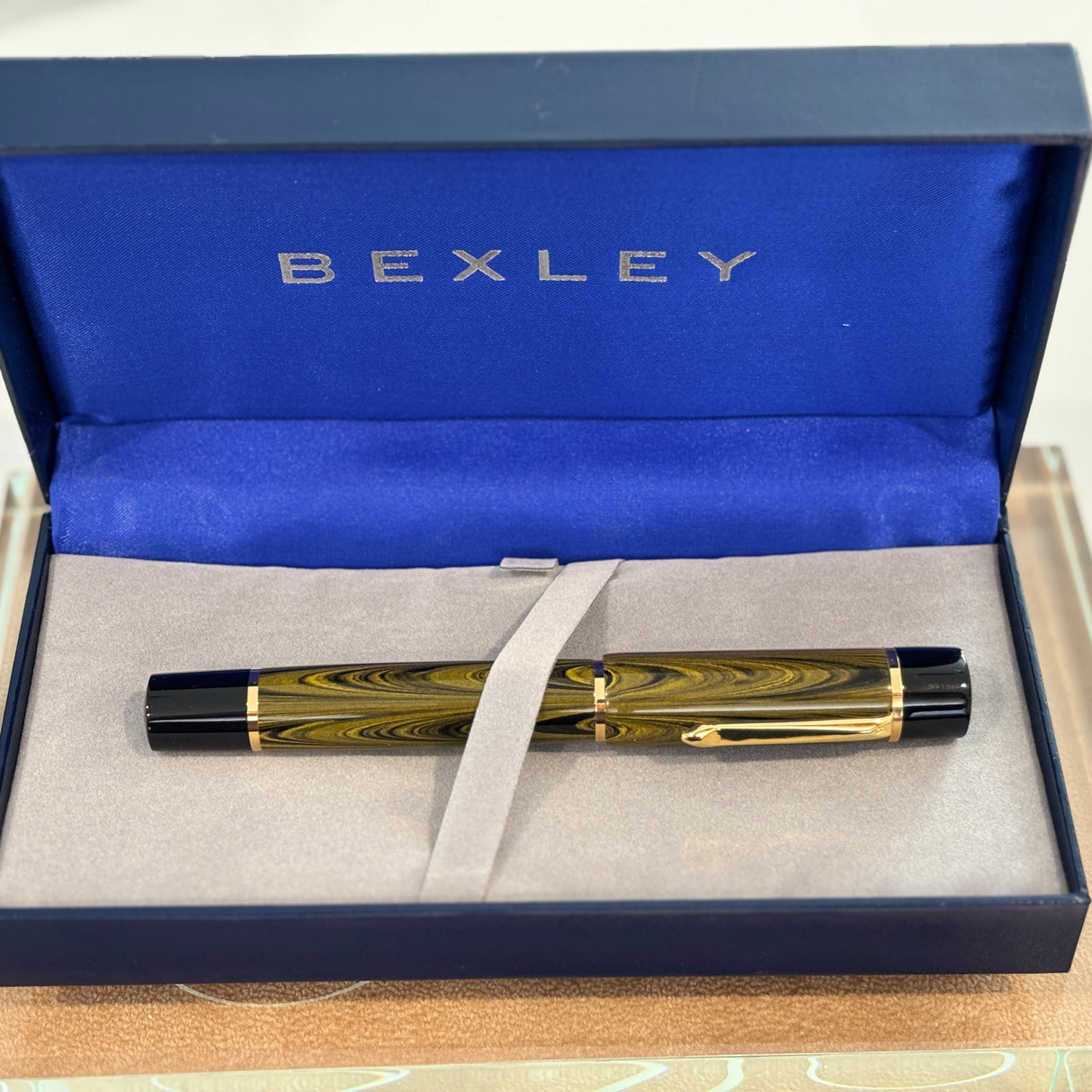 Bexley Prometheus Green Ripple Ebonite