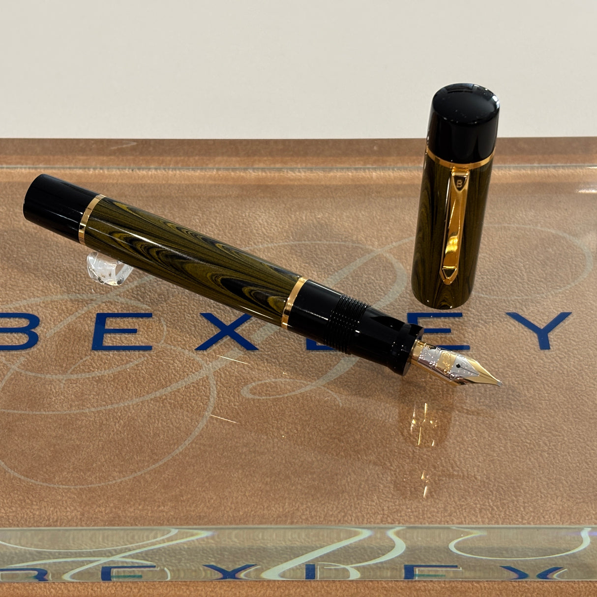 Bexley Prometheus Green Ripple Ebonite