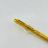 Caran d'ache Ecridor Chevron full Gold plated - Ballpoint