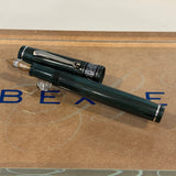 Bexley Decoband Light Green and Black ebonite Ripple Limited Edition 100 pens