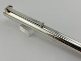Tiffany Executive Sterling Silver T Clip Oversize Ballpoint Pen - Circa 2000 - Scarce in this Larger Size