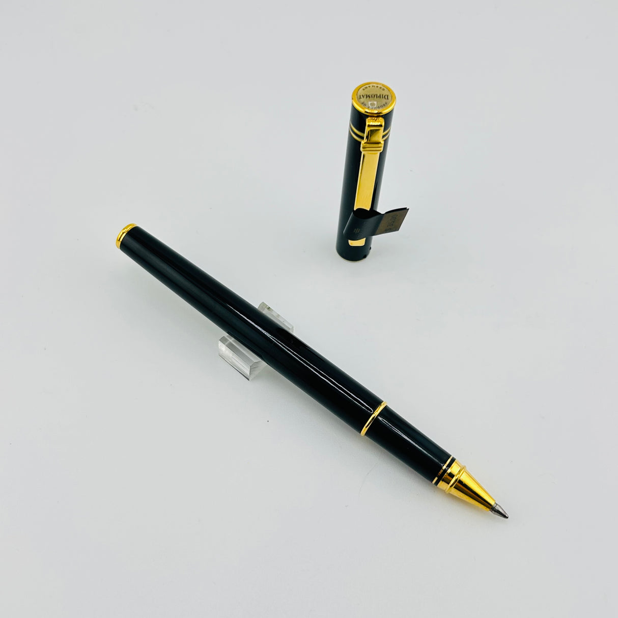 Diplomat Attache Black Lacquer circa 1990 - Rollerball